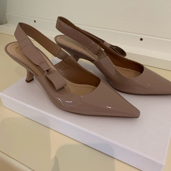 COPY - Dior kitten heels - 2.5 inch heel. Powder pink. - Picture 2 of 9